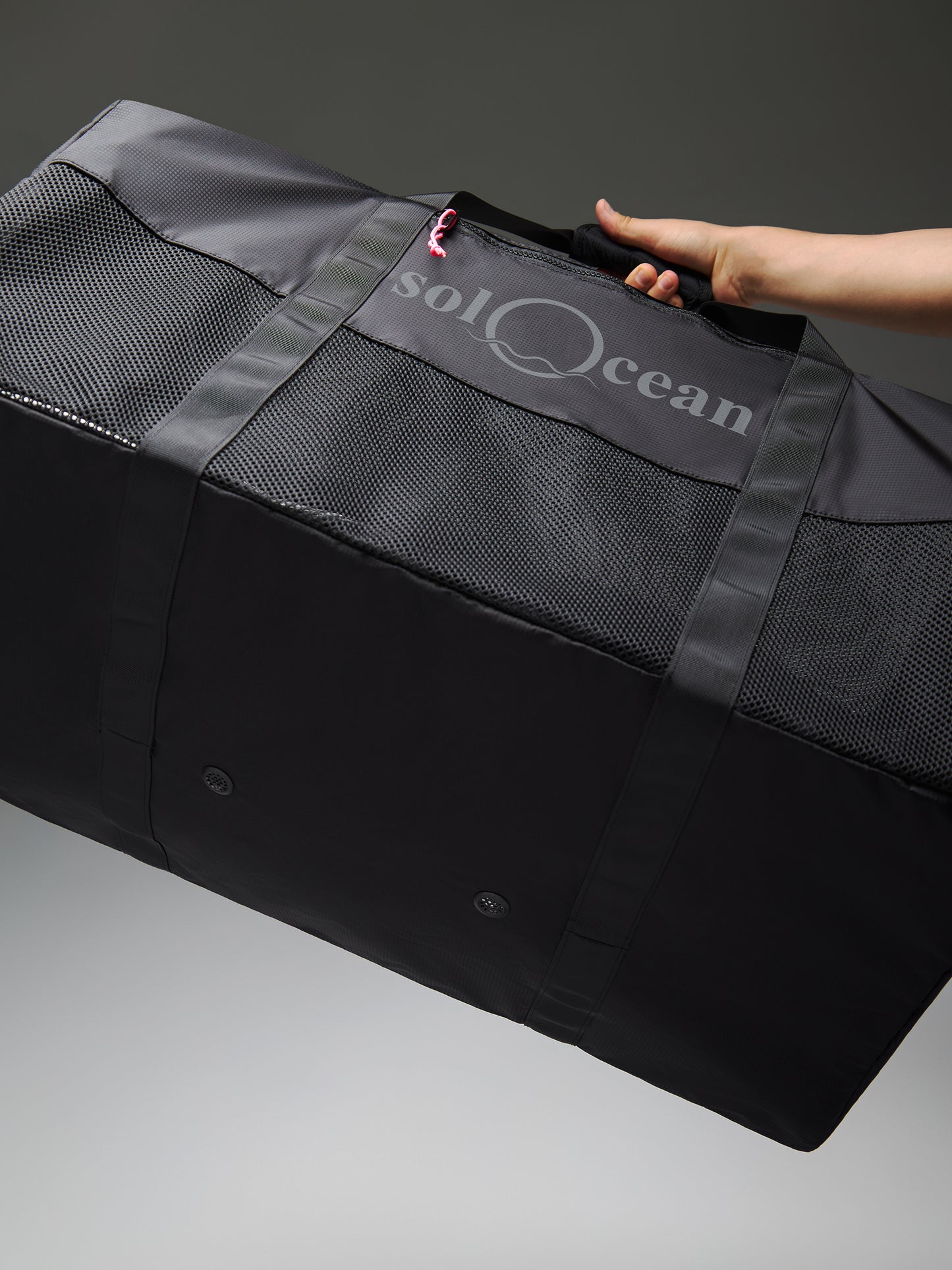 SolOcean™ Dive Duffel — Mesh Gear Bag for Water Sports & Travel